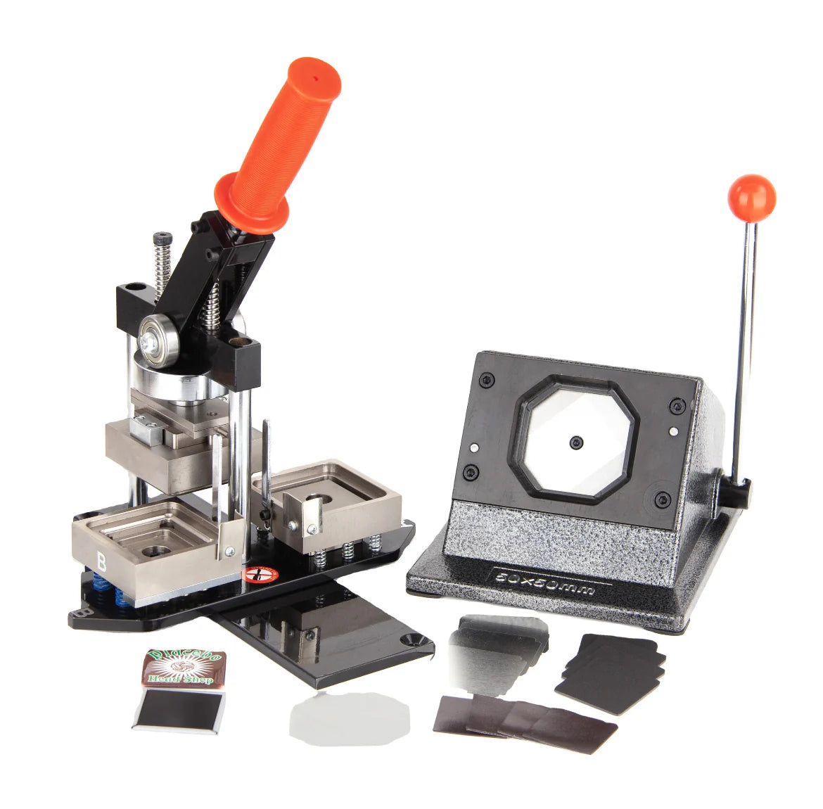 2.5x2.5 Inch Custom Photo Magnet Maker Machine + 1000 Supplies Complete Set